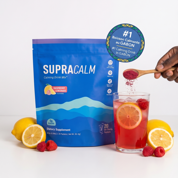 SUPRACALM™ – Dites a dieux au stress , au ventre et visage gonflés
