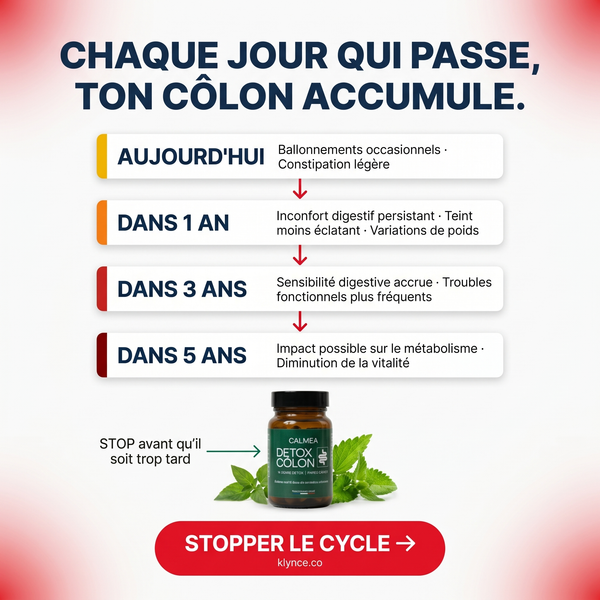 Detox Colon - Libérez votre côlon de ses toxines accumulées