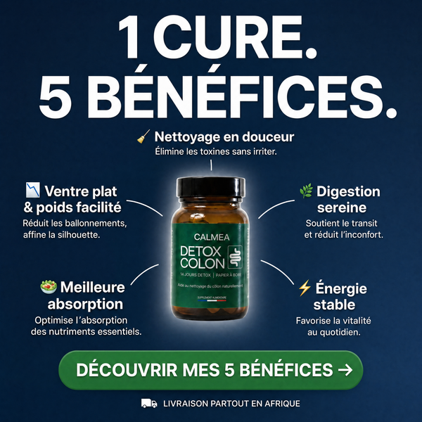 Detox Colon - Libérez votre côlon de ses toxines accumulées