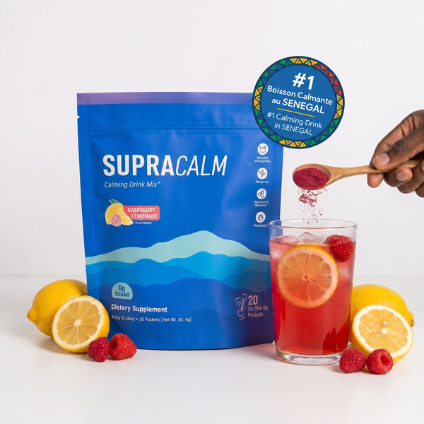 SUPRACALM™ – Dites a dieux au stress, ventre et visage gonflés