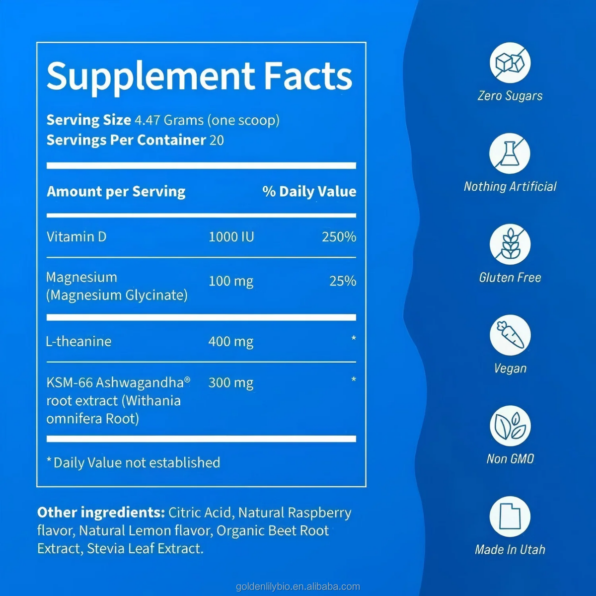SUPRACALM™ – Dites a dieux au stress, ventre et visage gonflés